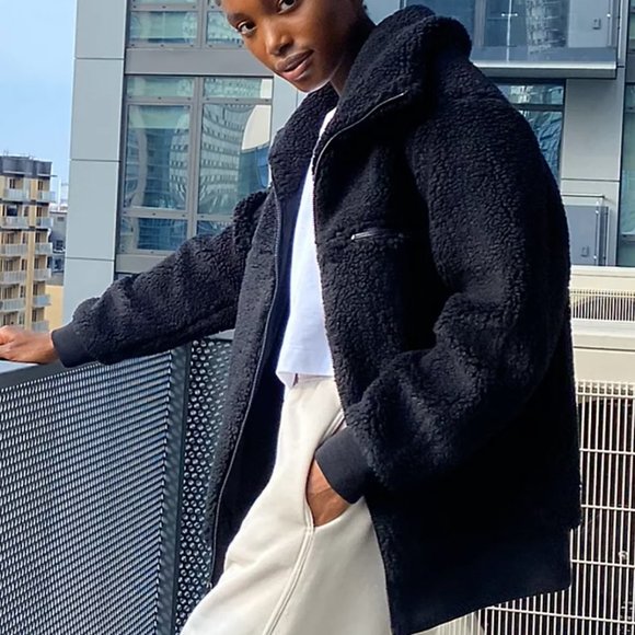 Aritzia, Wilfred Free - The Teddy Jacket Zip-up - Picture 4 of 4